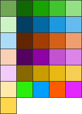 LibreOffice branding colors