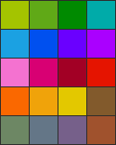 Windows Phone 8 colors